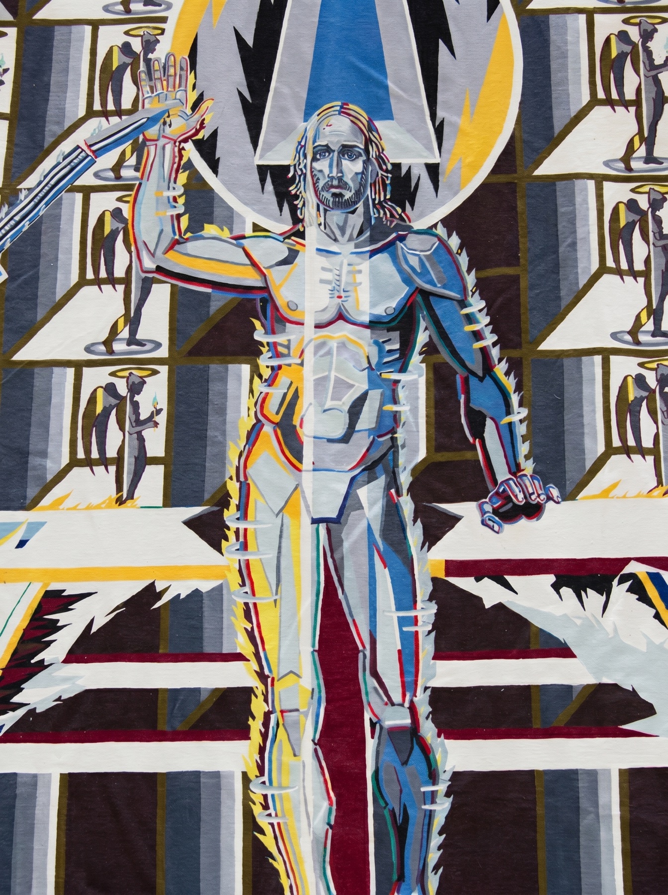 Противостояние эпохи: центральный образ полотна