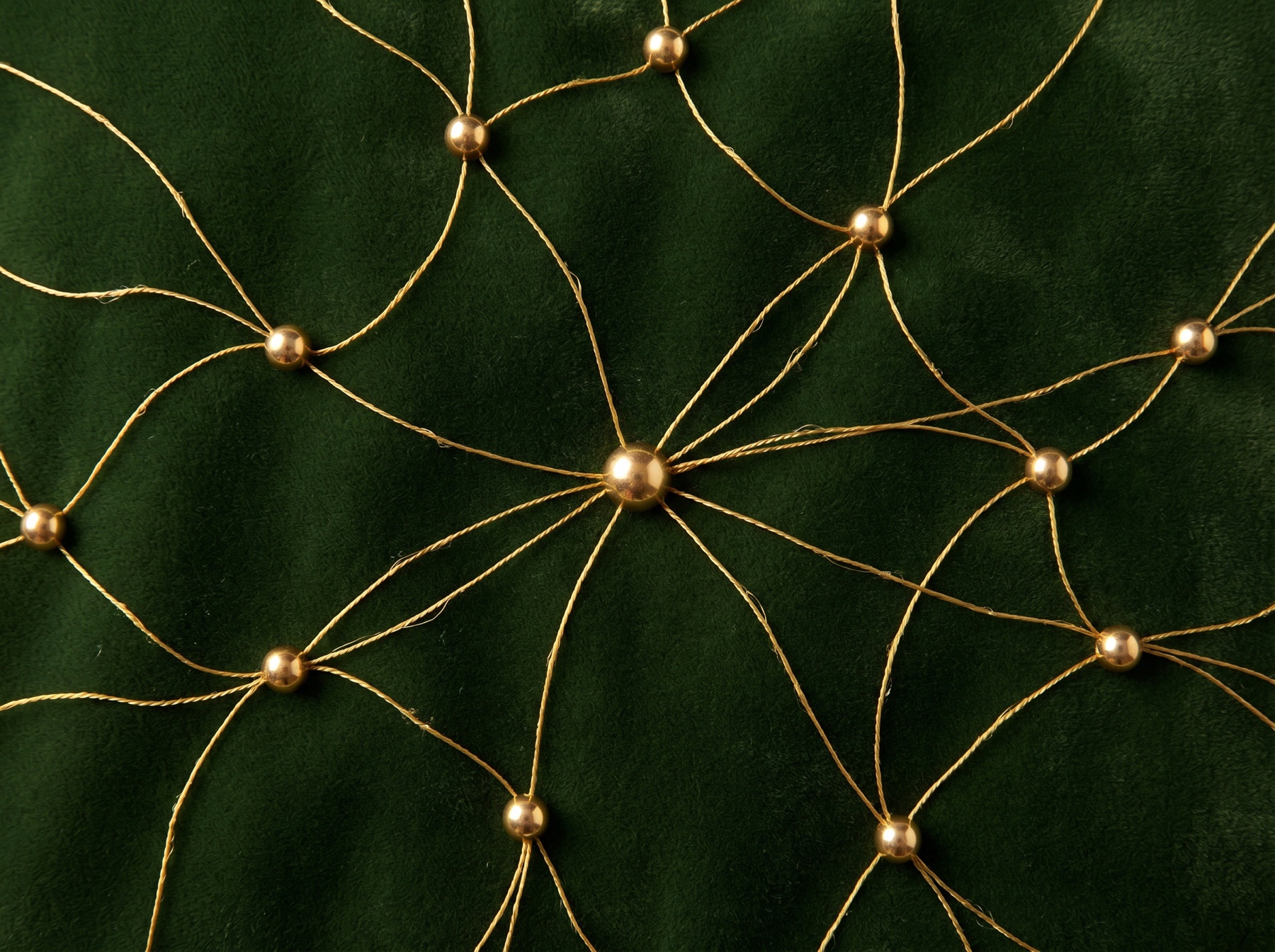 Международная научная сеть — золотые узлы на зелёном